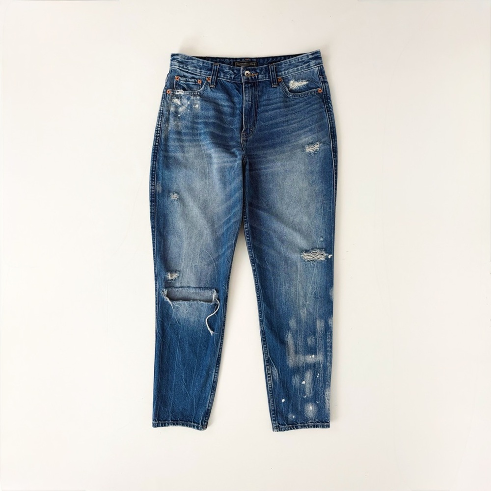 Abercrombie & Fitch Signature Collection High Rise Girlfriend Jeans | Size 29